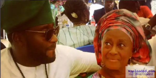 Actor/Politician Desmond Elliott shares photo with his beautiful mum
